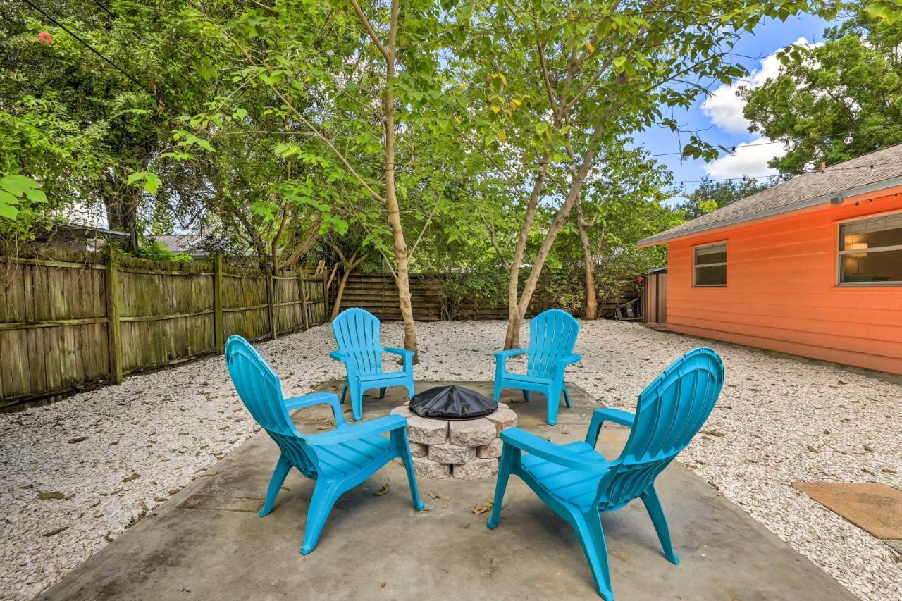 Boho-Chic Sarasota Hideaway Yard And Fire Pit! 빌라 외부 사진